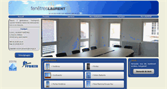 Desktop Screenshot of laurent-fenetres.fr