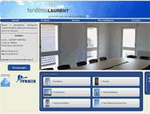 Tablet Screenshot of laurent-fenetres.fr